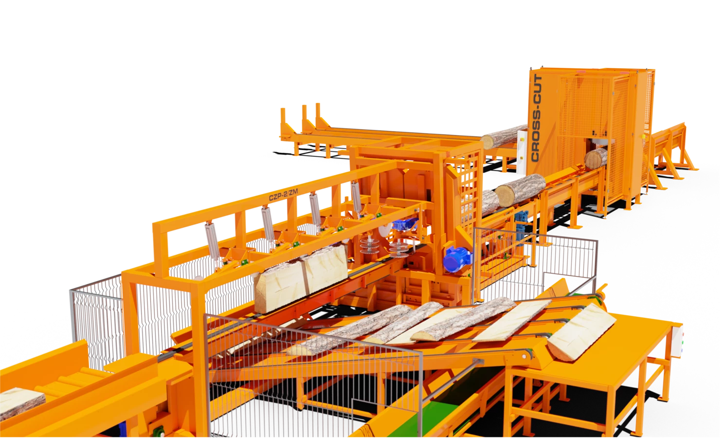 Vertical Sawmilling Line