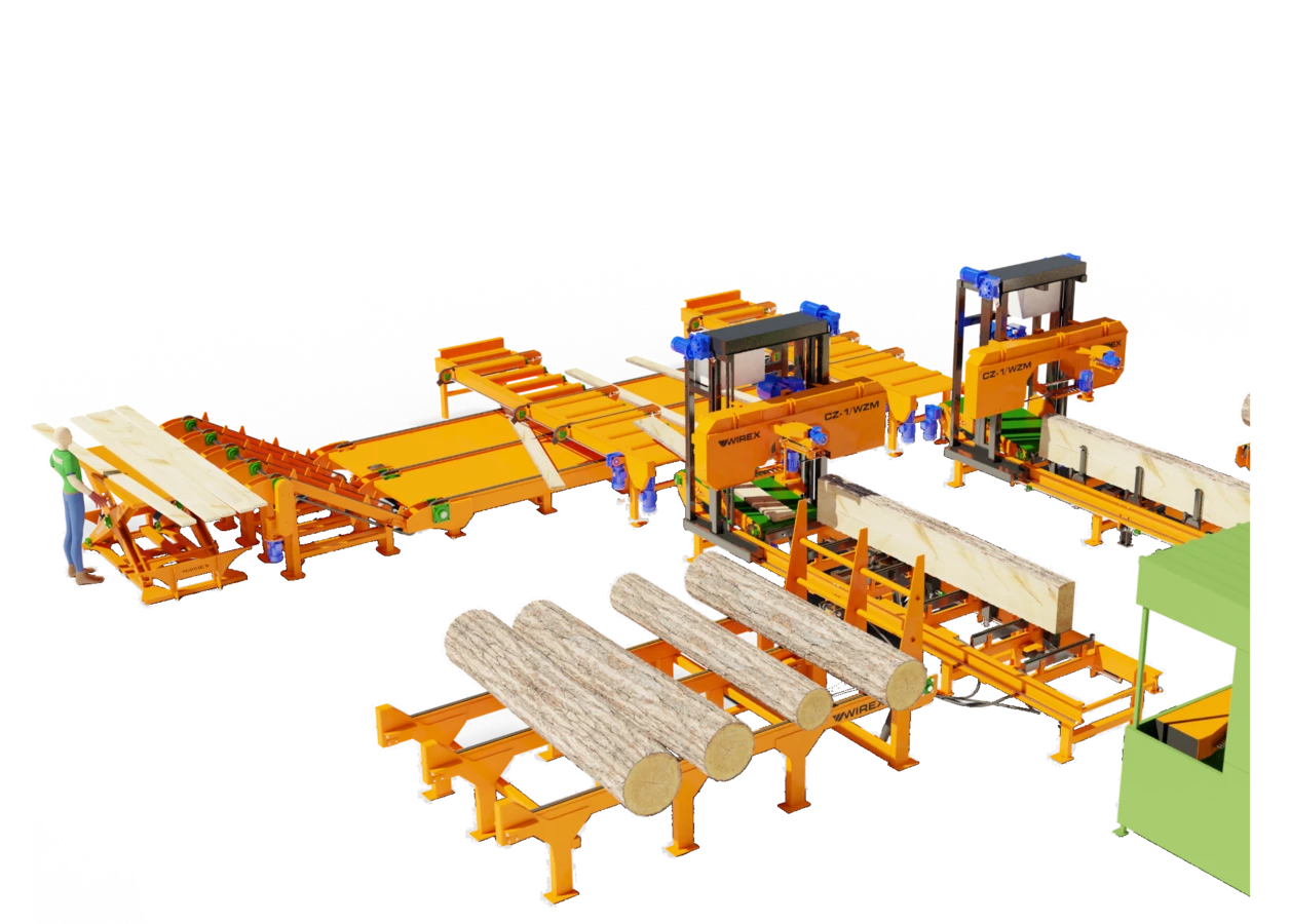 Horizontal Sawmilling Line