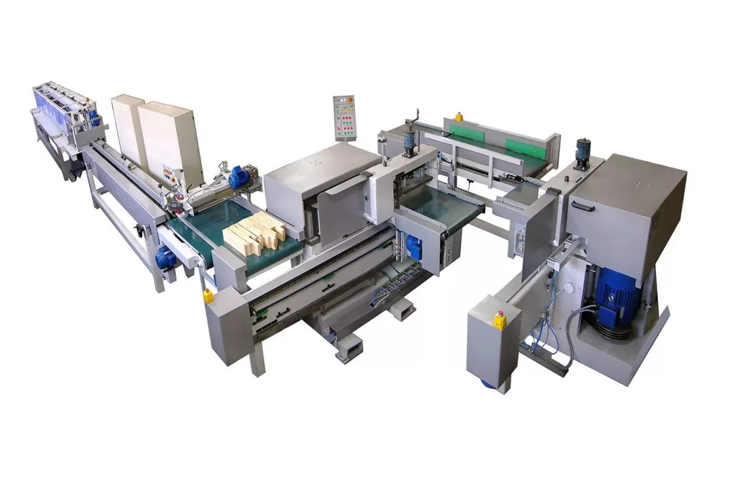 FC-10 Double Tenoner Finger Jointing Line