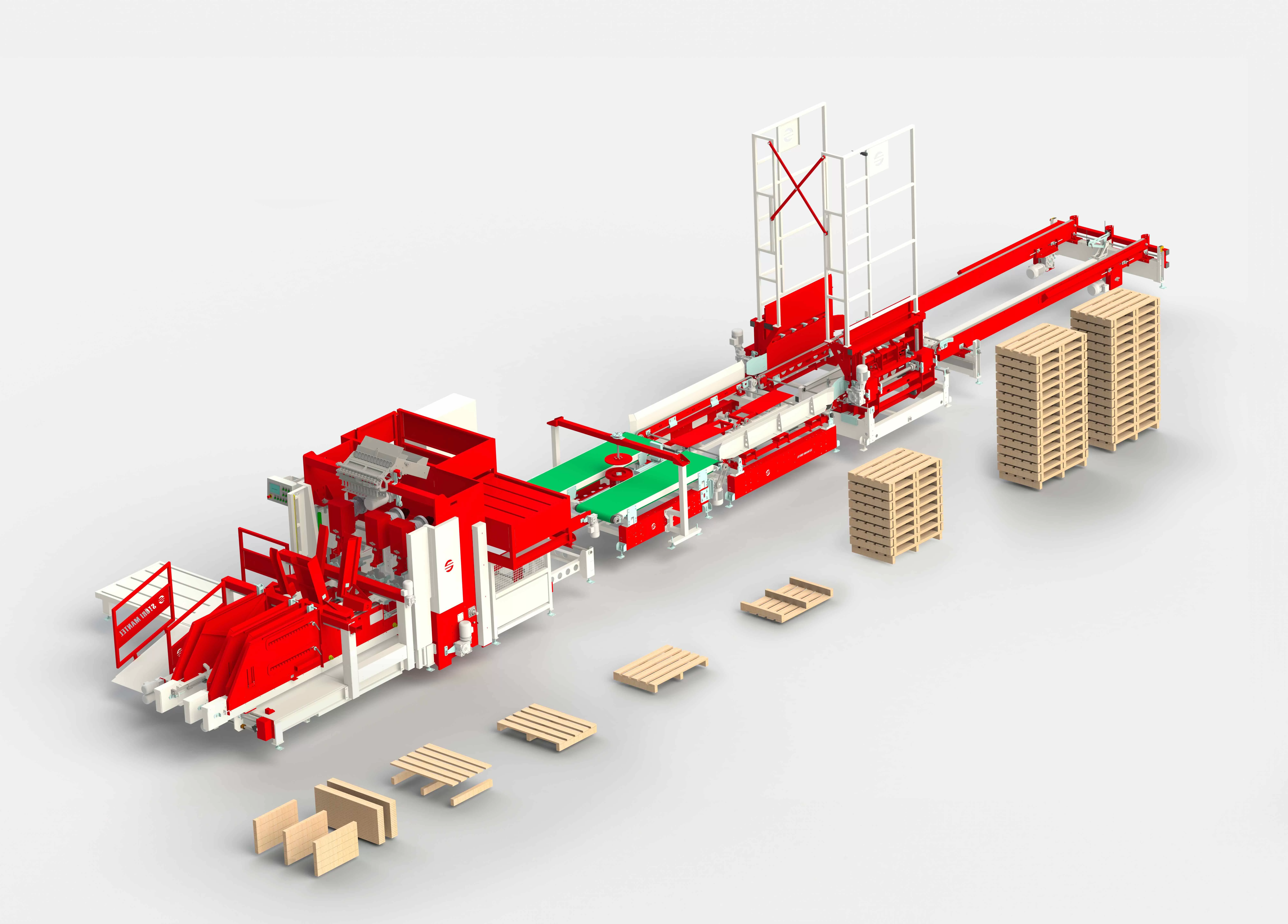 Pallet Nailing Line