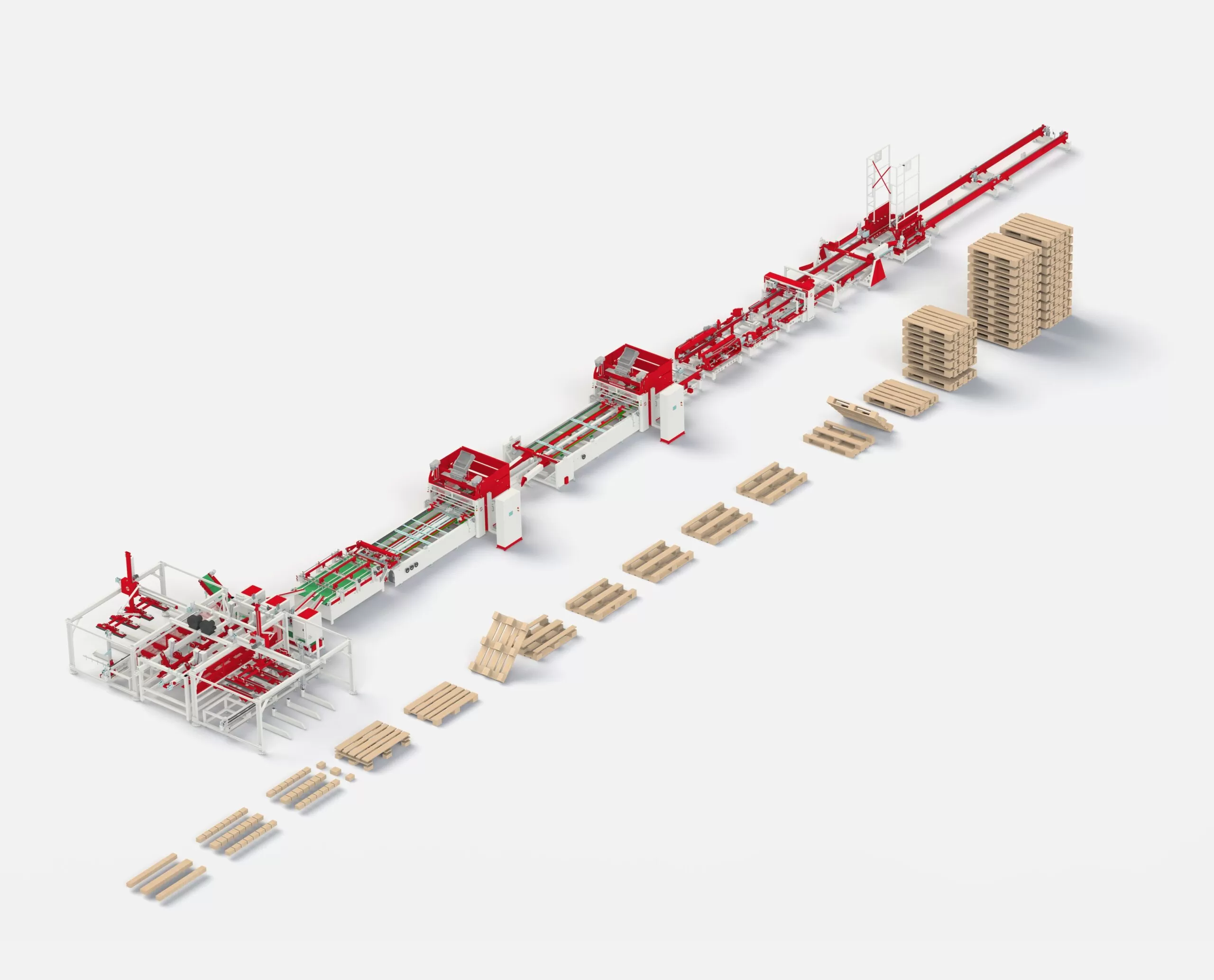 Pallet Nailing Line