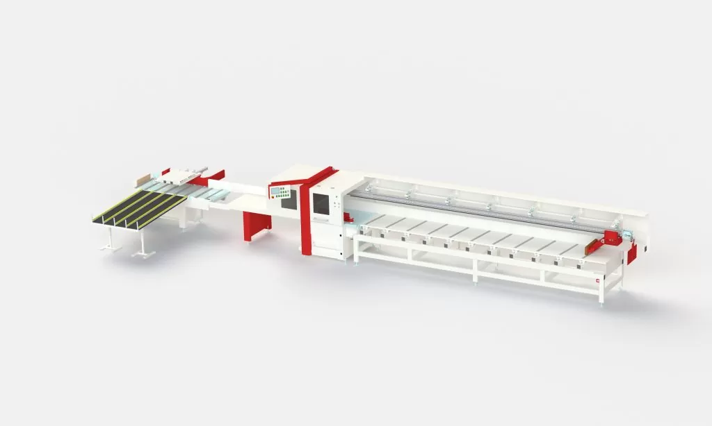 Crosscut Optimizing Saw