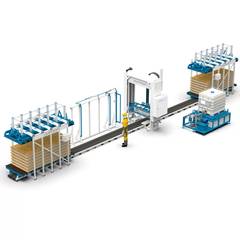 SIP panel production line